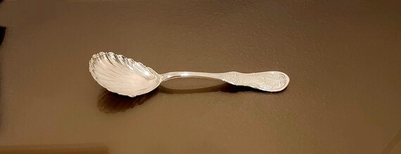 Preserve Spoon - Mono M - Saratoga by Tiffany Sterling Silver