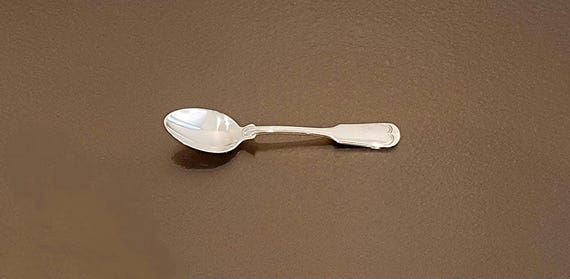 Demitasse Spoon - Fiddle Thread by Frank Smith Sterling Silver