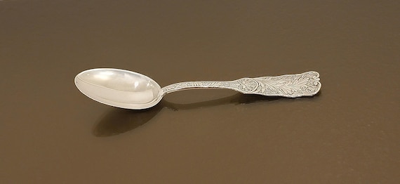 Oval Soup/Desseet Spoon - 7-1/4" - Mono F - St. Cloud by Gorham Sterling Silver