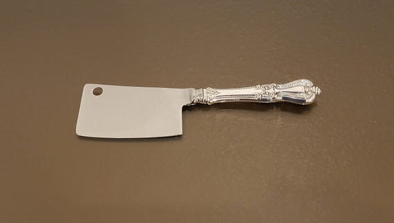 Cheese Cleaver - Old Colonial by Towle Sterling Silver Handle