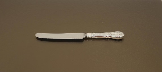 Knife - Old French Style Blade - Mythologique by Gorham Sterling Silver Handle 8-3/4"