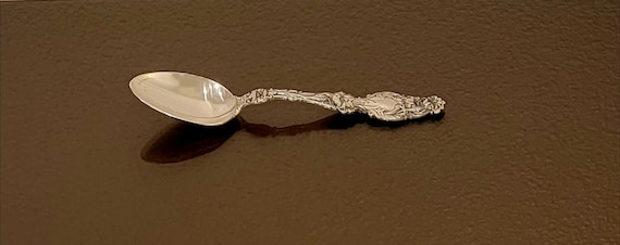 Oval Soup/ Dessert Spoon - Lily by Whiting/Gorham Sterling Silver