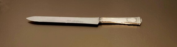 Large Carving Knife - San Lorenzo by Tiffany Sterling Handle
