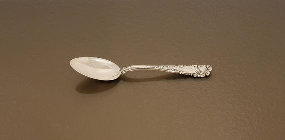 Teaspoon - Edward VII by Alvin Silver Co. - Mono P - 6"