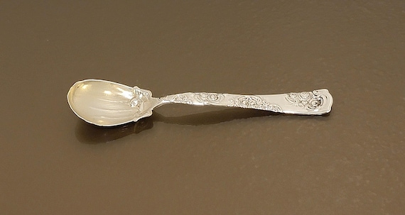 Sugar Spoon - Roses and Scrolls by Whiting Sterling Silver