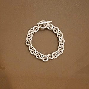 Sterling Silver Chain Bracelet 7&quot;