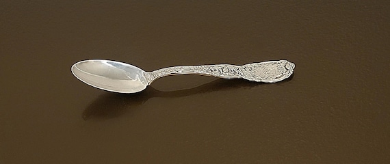 Tablespoon (Serving) - Mono KG - Chrysanthemum by Tiffany Sterling Silver -8-3/8"