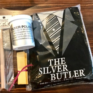Four Piece Silver Cleaning Kit