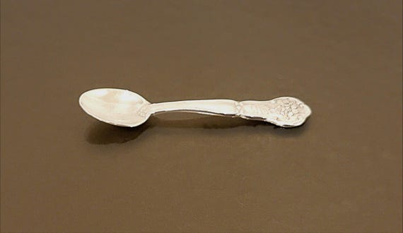 Sterling Silver Salt Spoon