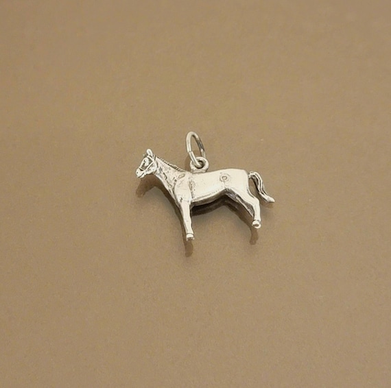 Sterling Silver Horse Charm