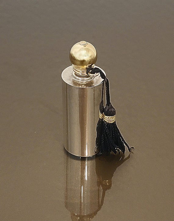 Towle Sterling Silver Perfume Bottle w/Tassle