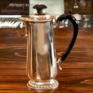 Sterling Chocolate Pot