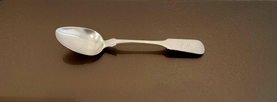 Coin Silver Richmond, VA Serving Spoon Circa 1850