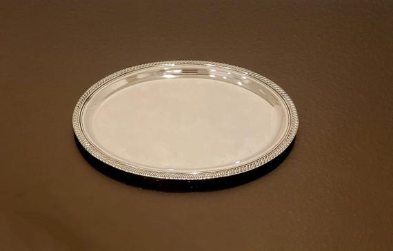 Sterling Silver Oval Tray