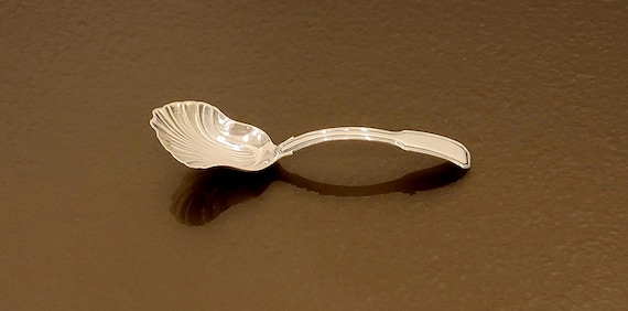 Sterling Silver Tea Caddy Spoon - Joseph Willmore of Birmingham, England circa 1797