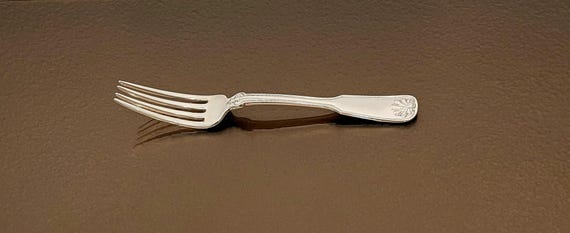 Dinner Fork - Shell & Thread by Tiffany Sterling Silver