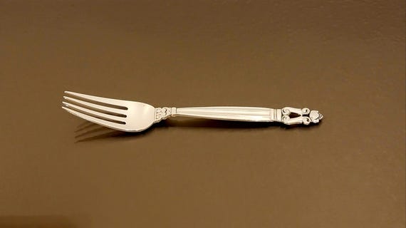 Dinner Fork 7-1/2" - Acorn by Georg Jensen Sterling Silver