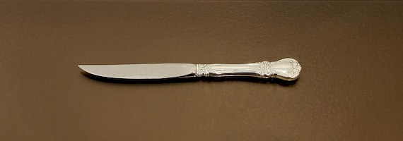 Steak Knife - Old Master by Towle Sterling Silver Handle