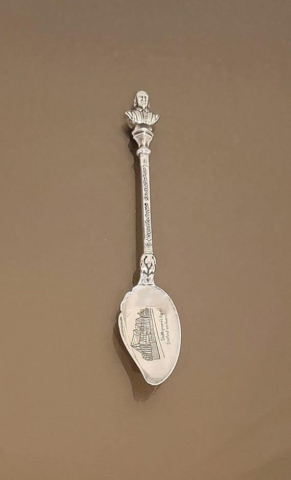 Shakespeare House Sterling Silver Souvenir Jelly Server