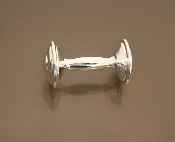 Sterling Silver Baby Rattle