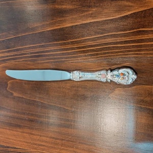 Dinner Knife- Francis I by Reed & Barton Sterling Silver Handle with Enamel