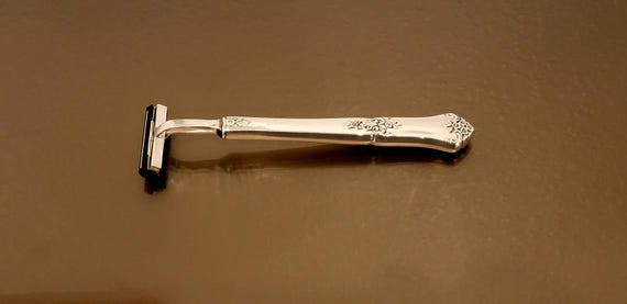 Sterling Handle Personal Razor