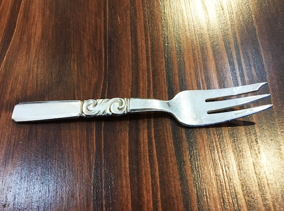 Scroll by Georg Jensen Sterling Dessert Fork