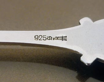 Norway sterling silver 925 スプーン シュガートング アンティーク