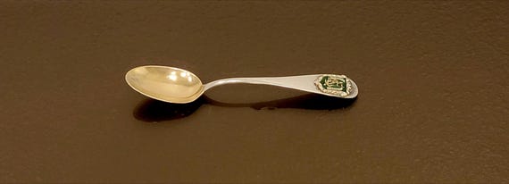 Virginia Sic Semper Tyrannis Sterling Silver Souvenir Spoon