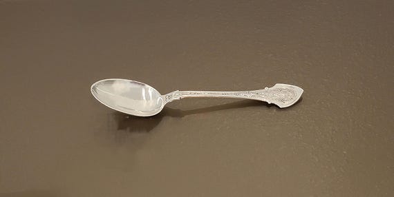 Oval Soup (Dessert) Spoon - Angelo by Wood & Hughes Sterling Silver