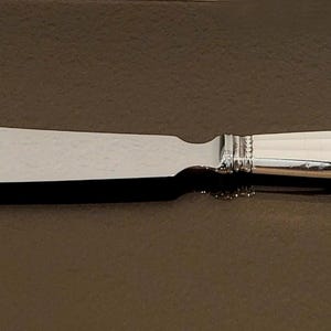 Ice Cream Knife - Acorn by Georg Jensen Sterling Silver Handle