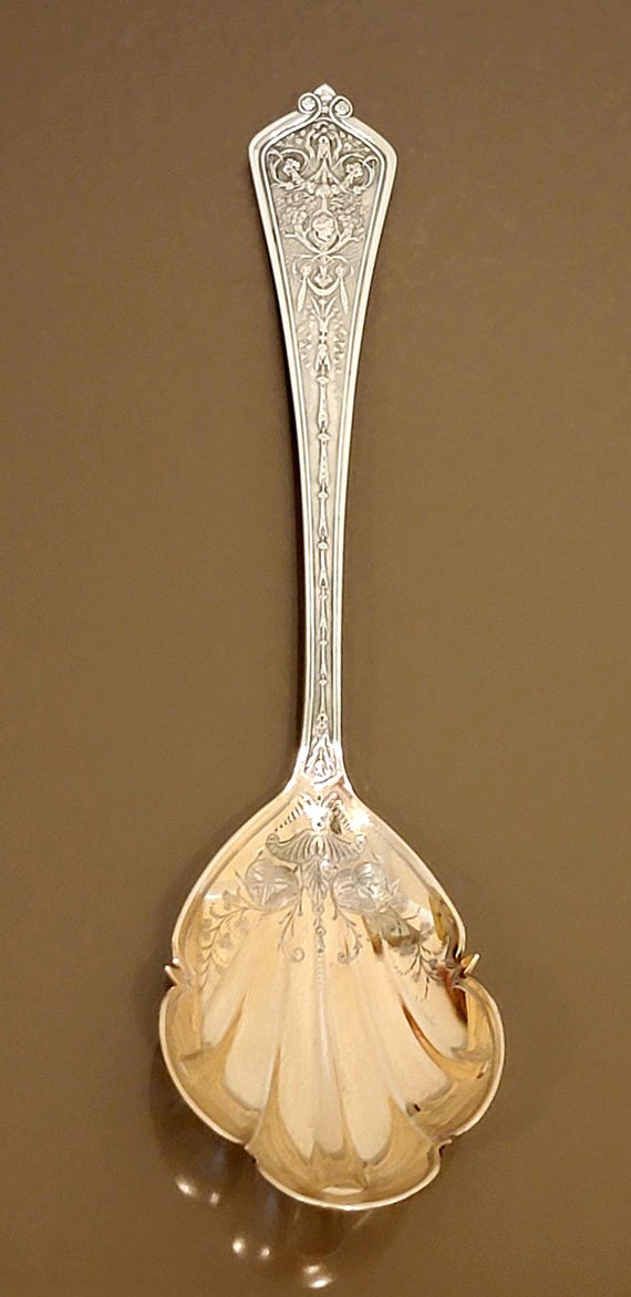 ヴィンテージ　ゴーハム社STERLINGシルバーティースプーン　ゴーハムシルバー ベリースプーン - レディ・ワシントン（ゴーハム・スターリング