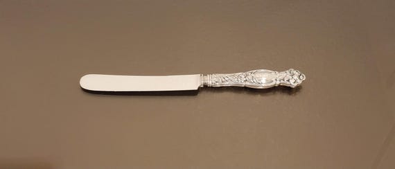 Knife - 9" - Frontenac by International Silver Co.  Sterling Silver- Mono "CBW"
