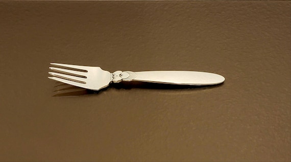 Salad Fork - Cactus by Georg Jensen Sterling Silver