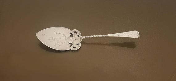 Antique Danish Solid Silver Pie Trowel