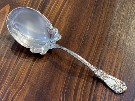 Berry Spoon- Iris by Durgin Sterling Silver