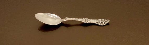 Tablespoon (Serving Spoon) - Old Orange Blossom by Alvin Sterling Silver