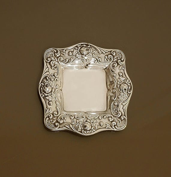 Antique Gorham Sterling Silver Butter Pat Dish- 3-1/2" x 3-1/2"