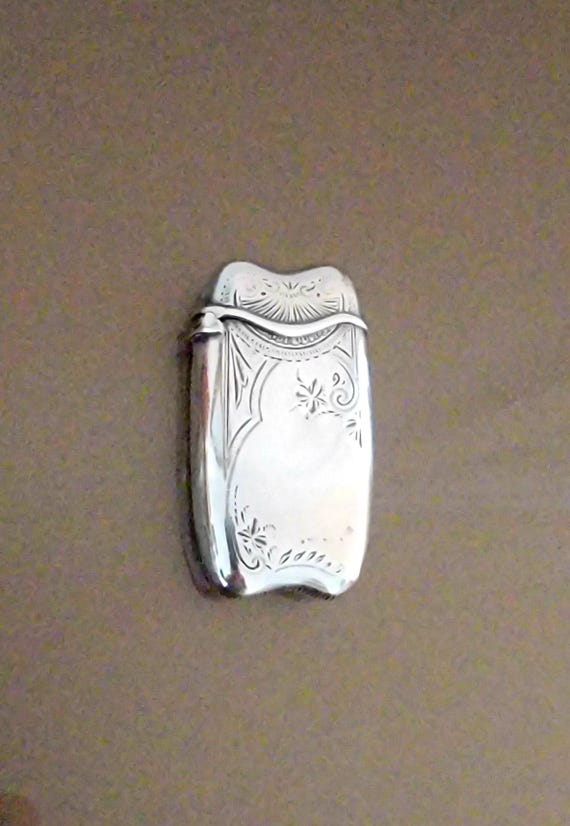 Whiting Co. Sterling Silver Vesta Case