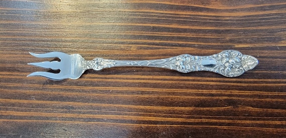 Old Orange Blossom by Alvin Sterling Silver Cocktail Fork