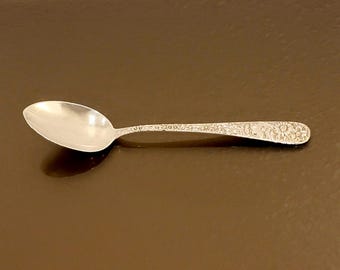 Teaspoon - Repousse by S. Kirk & Son Sterling Silver