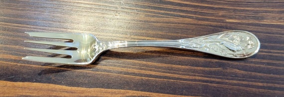 Audubon by Tiffany Vermeil Sterling Silver Salad Fork