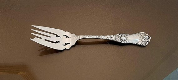 American Beauty by Schiebler Sterling Cold Meat Fork
