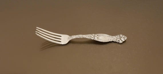 Dinner Fork - 7-1/2" - Frontenac by International Sterling Silver- Mono "R"