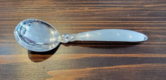 Cactus by Georg Jensen Sterling Silver Jam Spoon