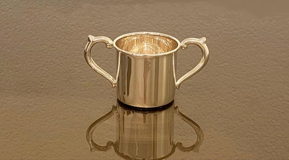 Sterling Silver Two-Handle Baby Cup