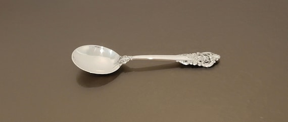 Cream Soup Spoon - Grande Baroque by Wallace Sterling Silver