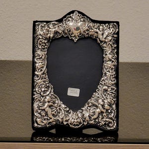 Victorian Sterling Silver Picture Frame