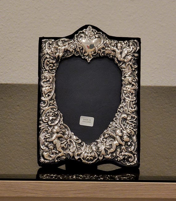 Victorian Sterling Silver Picture Frame