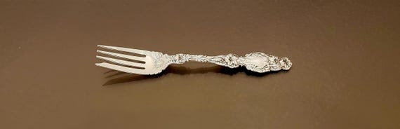 Fish Fork - Lily by Whiting/Gorham Sterling Silver